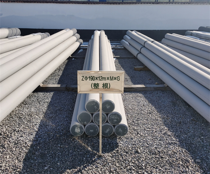 天宁190×12米钢筋混凝土水泥电线杆